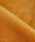 Orange 33562 Short Pile Plush Fabric Pile Length 9 mm