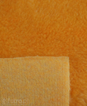 Orange 33562 Short Pile Plush Fabric Pile Length 9 mm