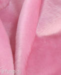 Pink 315964 Long Pile Plush Fabric Pile Length 17 mm