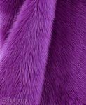 Purple 030 Shaggy Faux Fur Pile Length 40 mm