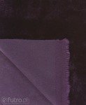 Purple 34561 Long Pile Plush Fabric Pile Length 17 mm 