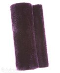 Purple 34561 Long Pile Plush Fabric Pile Length 17 mm 