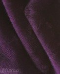 Purple 34561 Long Pile Plush Fabric Pile Length 17 mm 