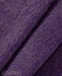 Purple 3458 Long Pile Plush Fabric Pile Length 17 mm