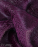 Purple 665 Fox Faux Fur 60 mm 