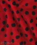 Red 325180/1 Plush Fabric Ladybug 9 mm 