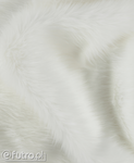 Snowhite Faux Fur Fox Long 340 Pile Length 90 mm