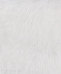 White 340 Fox Faux Fur 60 mm