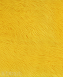 Yellow 17Y Shaggy Faux Fur Pile Length 40 mm