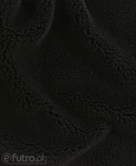 Black Teddy Sherpa Wool Faux Fur Fabric 3354