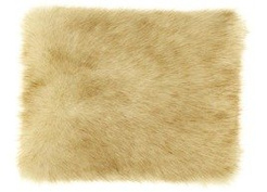 Decorative faux fur pillow FOXY