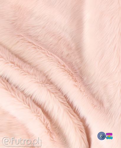 Pink 036 Shaggy Faux Fur Pile Length 40 mm