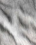 Grey Faux Fur Animal Wolf 315037