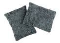 Decorative faux fur pillow ASTER
