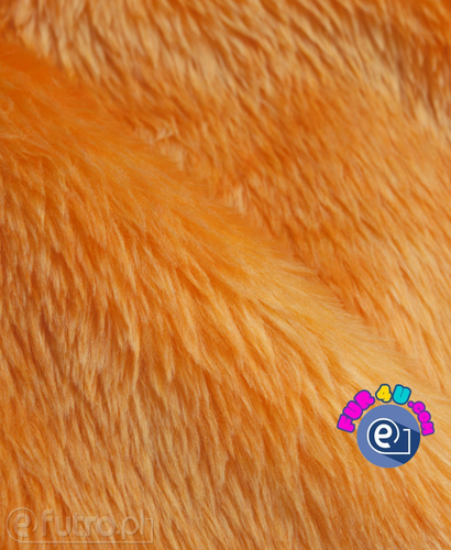 Orange 33562 Furry Fabric – 17 mm