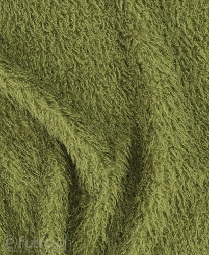 Green 34551 Vicunia Faux Fur 25 mm