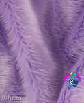 Lilac 044 - SII Shaggy Faux Fur Pile, piece 70 cm x 155 cm for sale as a whole