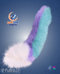 Lilac 044 Shaggy Faux Fur Pile Length 40 mm 