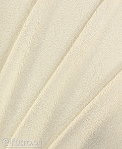 Beige 8857 Teddy Microfiber Faux Fur Fabric Pile Length 8 mm