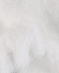 White 340 Fox Faux Fur 60 mm