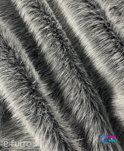 FAUX FUR FOXTROT GREY