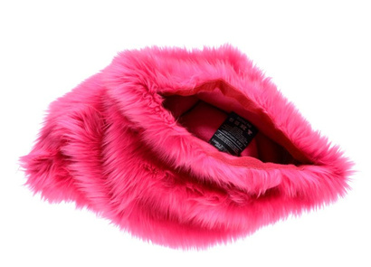 Decorative faux fur pillow SHAGGY