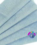 Light Blue 315954 Short Pile Plush Fabric Pile Length 9 mm