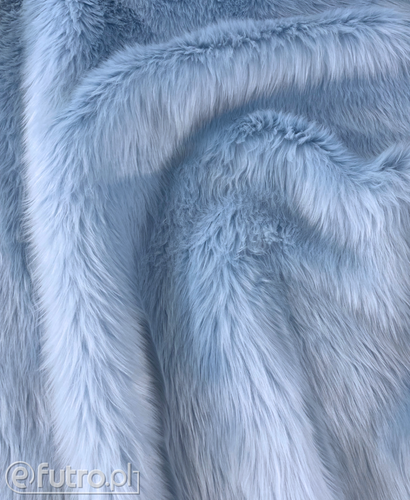 Baby Blue 134 Shaggy Faux Fur Pile Length 40 mm