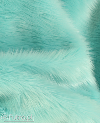 Mint 054 Shaggy Faux Fur Pile Length 40 mm 