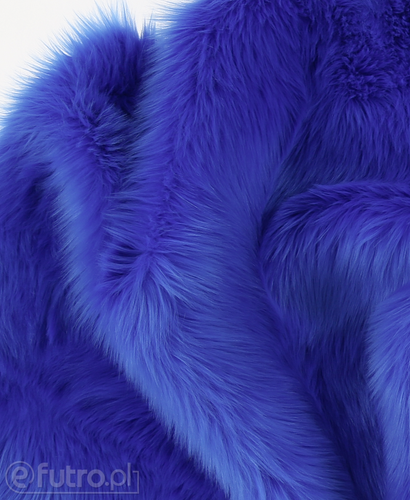 Cornflower Blue P10 Shaggy Faux Fur Pile Length 40 mm