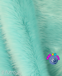 Mint 054 - SII Shaggy Faux Fur, piece 35 cm x 155 cm for sale as a whole