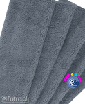 Grey 315772 Teddy Sherpa Viscose Faux Fur Pile Length 10 mm