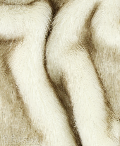 Ecru 2145 Fox Faux Fur 60 mm