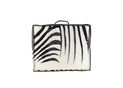 Decorative faux fur bedspread ZEBRA