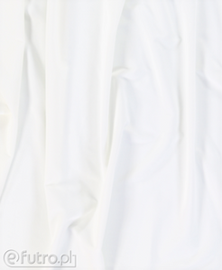 White 12400 Velvet Fabric