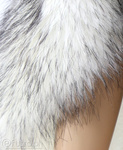 Ecru 56-19 Fox Faux Fur 60 mm