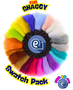 Futrzany Swatch Pack Czupryna/Shaggy, karuzela sprzedawany w całości jako 1 sztuka.