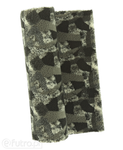 Black-Grey Camo 16KWSS14-038 Teddy Sherpa Pile Length 8 mm