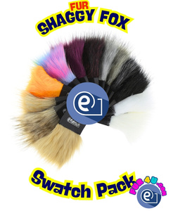 Futrzany Swatch Pack Shaggy FOX, karuzela sprzedawany w całości jako 1 sztuka.