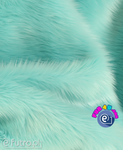 Mint 054 - SII Shaggy Faux Fur, piece 45 cm x 160 cm for sale as a whole