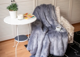 Decorative faux fur set MARENGO