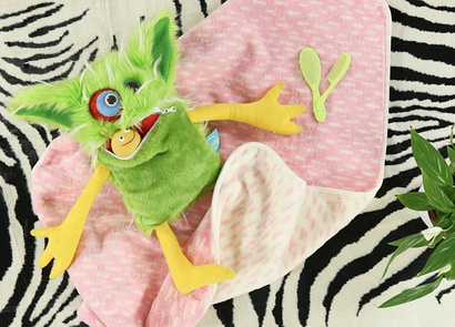 PINK BABY BLANKET patches