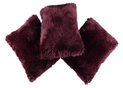 Decorative faux fur pillow SHAGGY