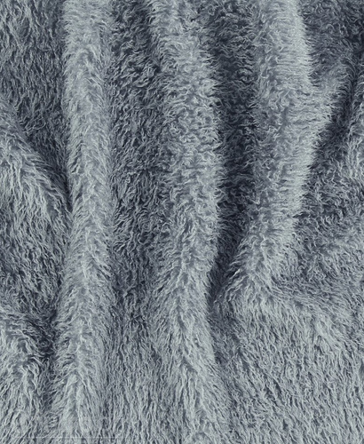 Grey 3350 Vicunia Faux Fur 25 mm