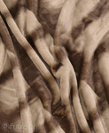 Beige 15055 Faux Fur Bongo II Check Pattern Pile Length 10mm