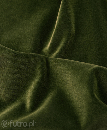 Green 12445 Velvet Fabric