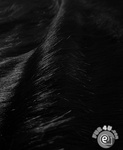 Black 315684 Lion's Mane Faux Fur Long Pile 65 mm
