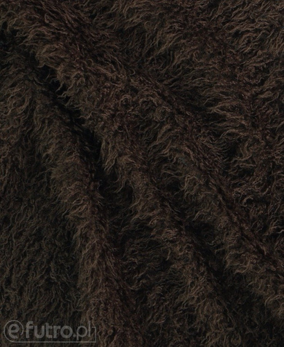 Dark Brown 3255 Vicunia Faux Fur 25 mm