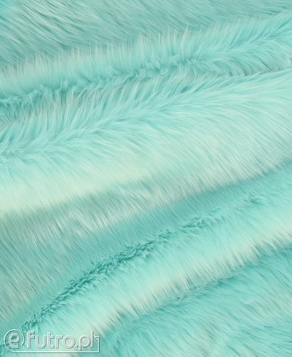 Mint 054 Shaggy Faux Fur Pile Length 40 mm 