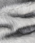 Grey Faux Fur Animal Wolf 315037